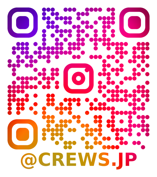 Instagram @crews.jp のQRコード